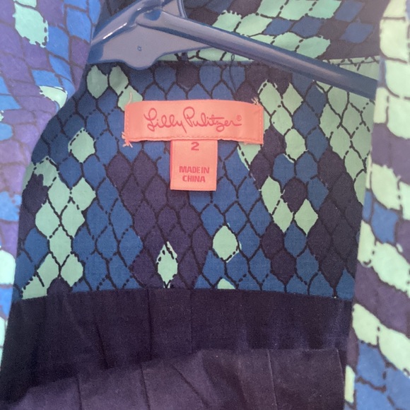 Lilly Pulitzer sleeveless Dress - Size 2 - Picture 7 of 8